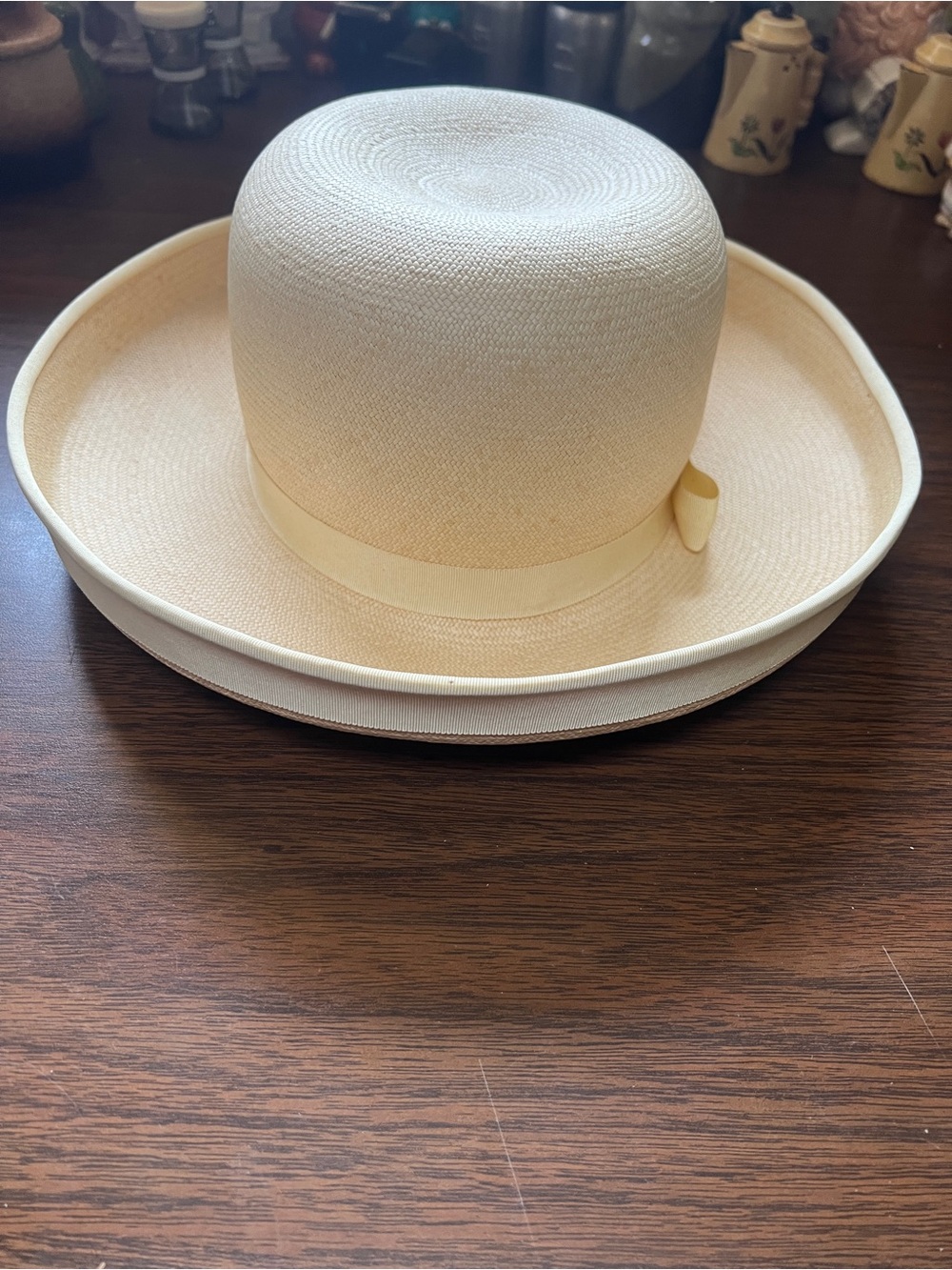 Vintage Rafield Hats of Character Mid-century Upturned Sun Hat